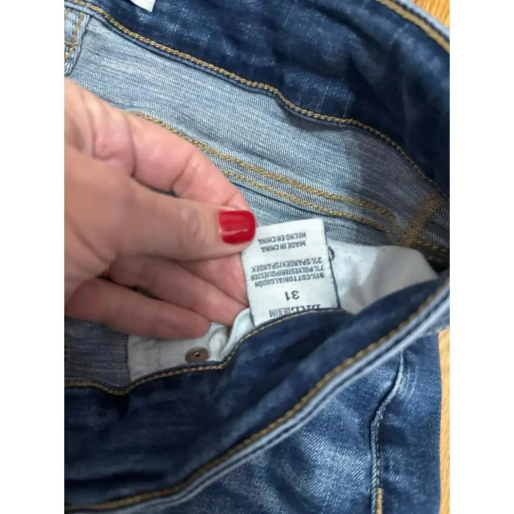 BKE Victoria Universal Fit Mid Rise Ankle Skinny Jeans Size 31 - Picture 6 of 7